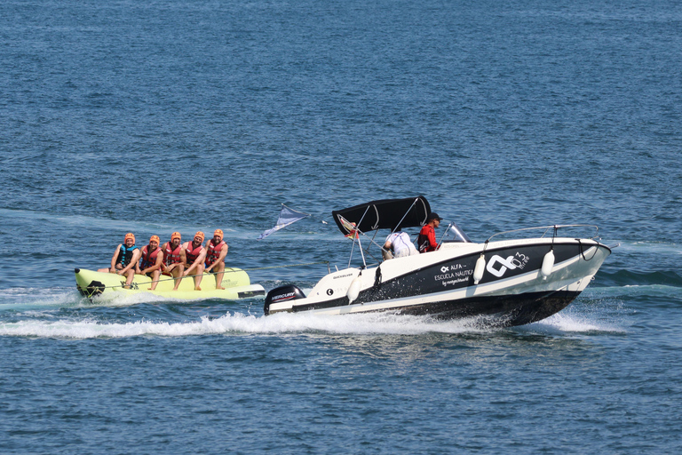 Valencia: Banana Boat Ride with Photos and Videos Banana boat