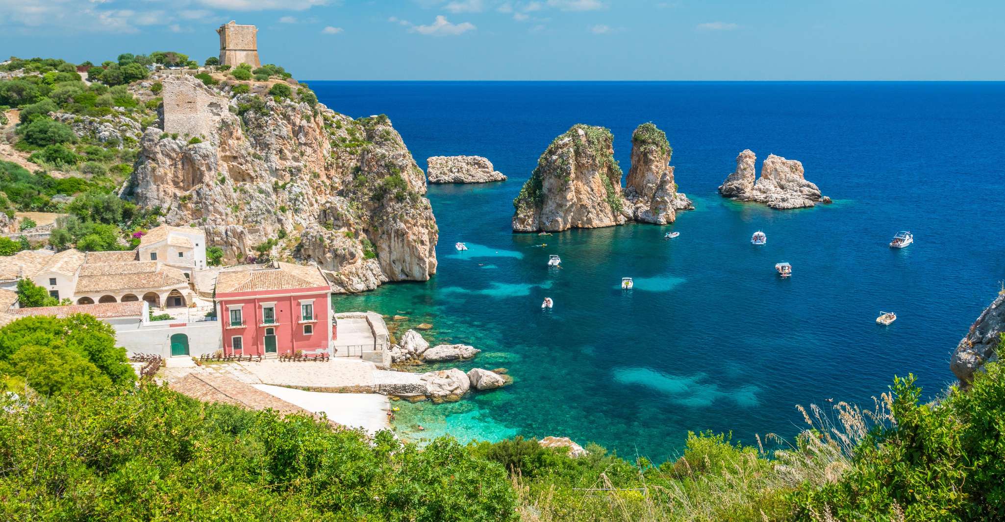 From San Vito Lo Capo, Zingaro Reserve, Scopello with Lunch - Housity