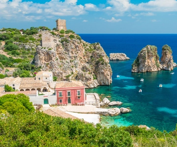 Castellammare: Crucero por San Vito Lo Capo, Zingaro y Scopello