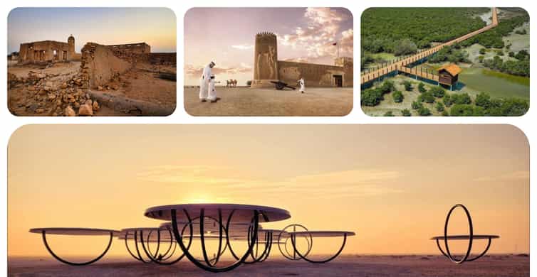 Doha: North Qatar Tour, Mangroves, & Zubara Fort and purple photo 3