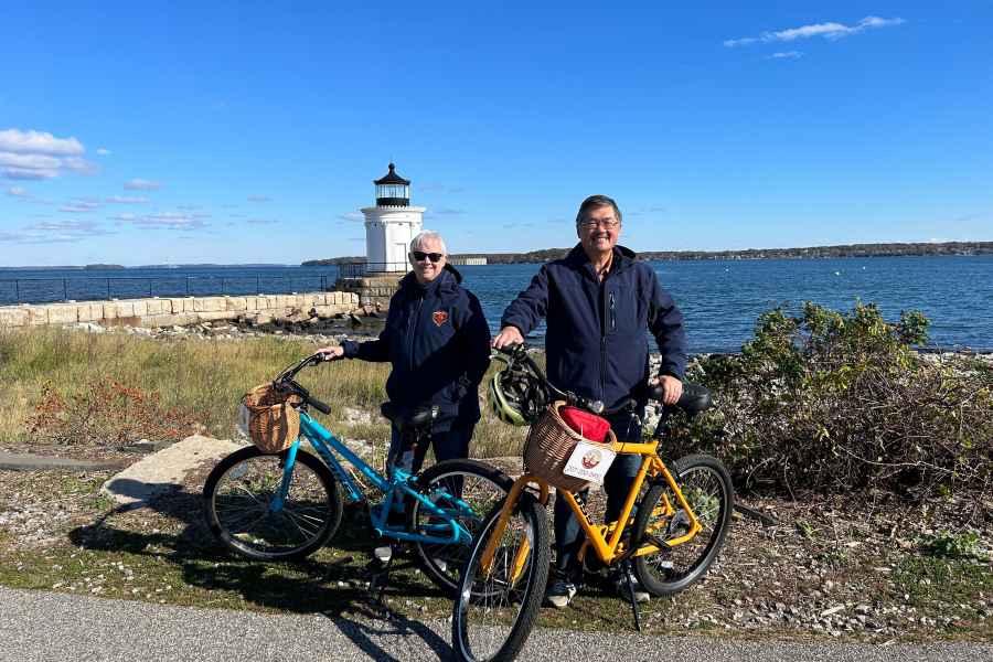 Portland, Maine: Geführte Fahrradtour zu den Leuchttürmen an der Küste. Foto: GetYourGuide