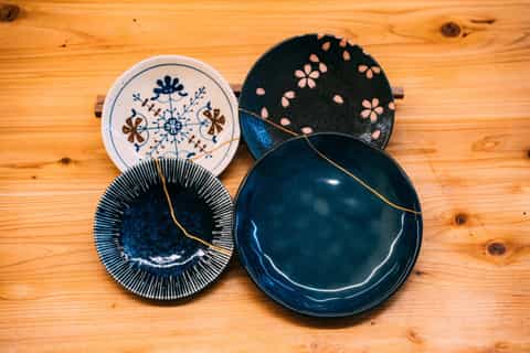 Kyoto : Atelier de poterie kintsugi avec option de surclassement