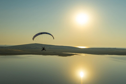 Qatar: Excursão aérea de Paratrike com transferes de hotel