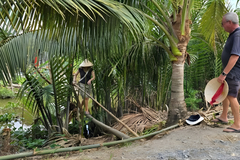 From HCMC-Mekong Delta Eco Tour: Non-Touristy & Small Group Pickup & Drop-off in District 1