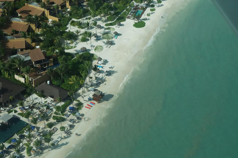 Playa del Carmen: Passeio de helicópteroPasseio de helicóptero em Playa del Carmen