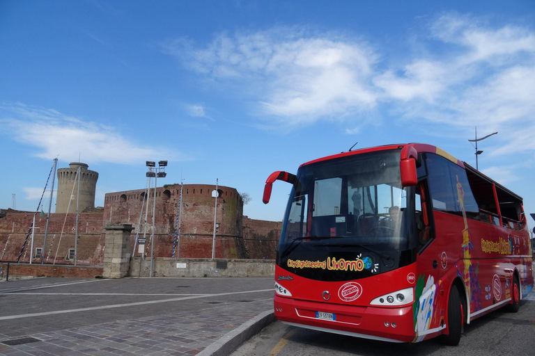 Livorno: Excursie naar Pisa en bustour door Livorno