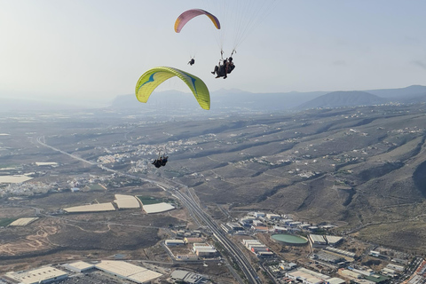 Costa Adaje: Paragliding from 1100m - Incredible landscape!