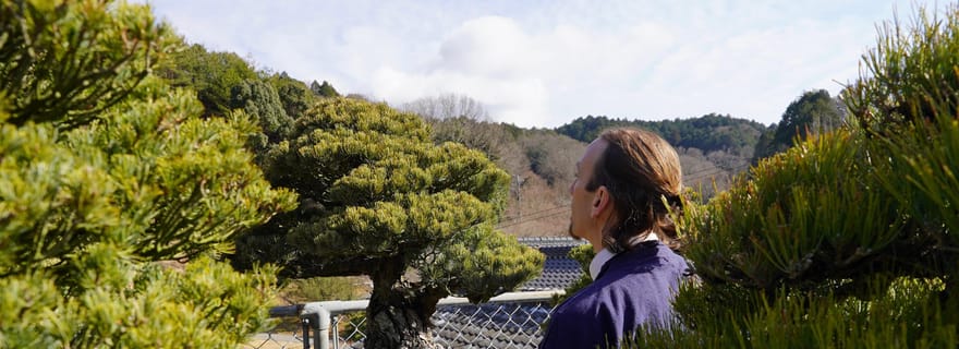 Hiroshima : l'art du bonsaï et de la méditation zen