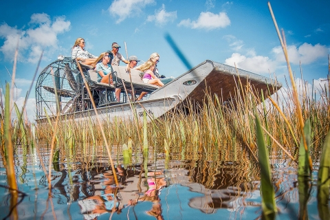 Everglades: tour en hidrodeslizador y espectáculoEspectáculo de fauna y tour en hidrodeslizador en grupo