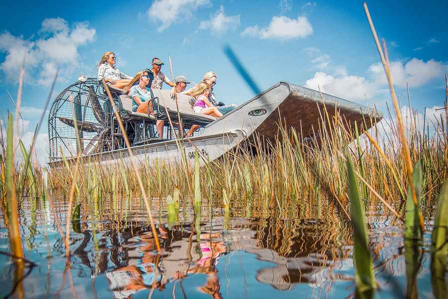 Everglades-Nationalpark: Airboat-Tour und Wildtier-Show