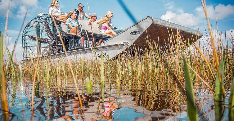 Miami: Everglades National Park Airboat Tour & Wildlife Show