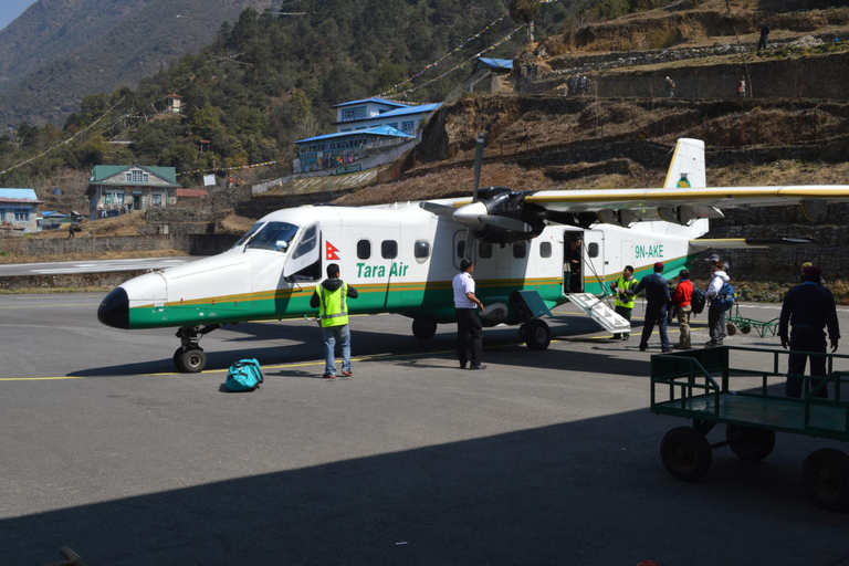 Everest Trek flight ticket from Kathmandu to Lukla