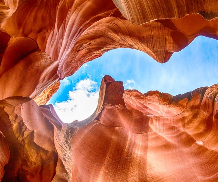 Page: wandeltocht Lower Antelope Canyon met Navajo gids
