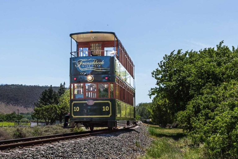 Le tramway du vin de Franschhoek et la visite de la ville de Stellenbosch