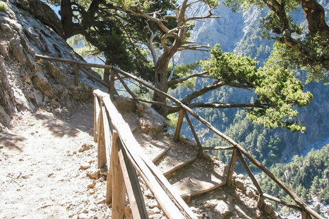 De Chania: Caminhada de 1 Dia à Garganta de SamariáDe Kalyves ou Almyrida