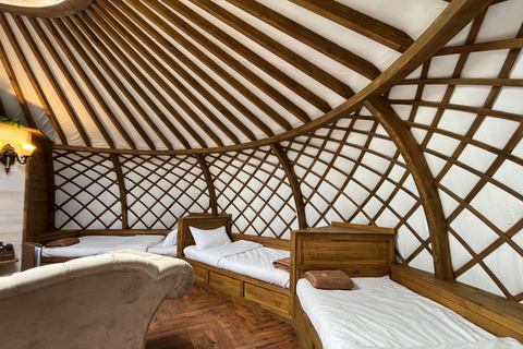 Terelj: Premium Mongolian Ger (Yurt) Overnight Experience Chinggis Khaan Statue + Ger