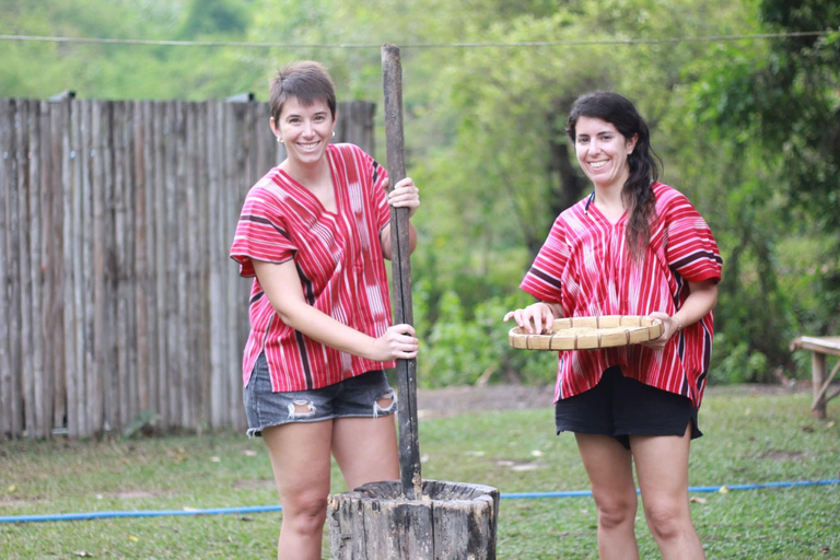 Chiang Mai: Elephant Sanctuary, Waterfall & Bamboo Rafting