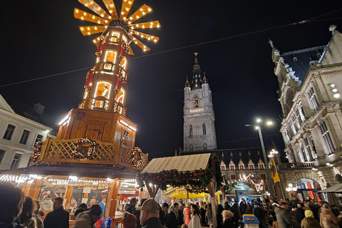 Ghent Christmas Market &amp; Castle of Counts 2 dagar från Paris