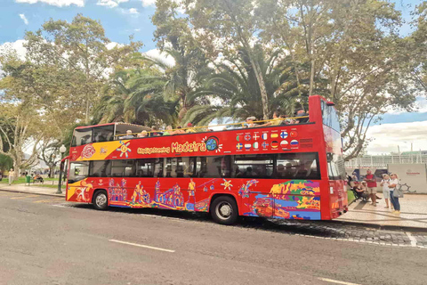 Funchal: City Sightseeing Hop-On Hop-Off Bus Tour 24-Hour Hop-On Hop-Off Bus Tour - Red Route