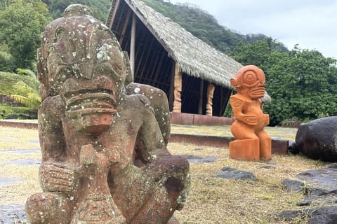 Nuku Hiva: Excursion les 3 vallées, Taipivai, Hatiheu et Aakapa