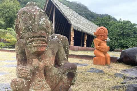 Nuku Hiva : excursion des 3 vallees - Taipivai, Hatiheu et Aakapa