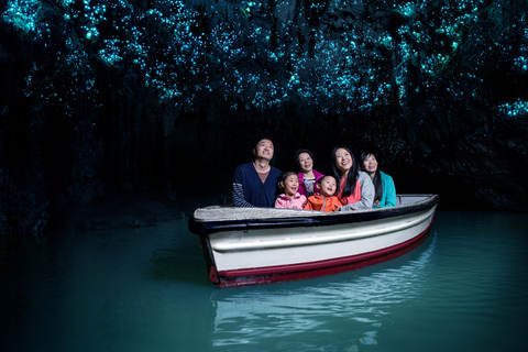 From Auckland: Waitomo Caves Day Tour with Boat Ride