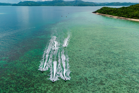 باتايا: جت سكي 3 جزيرة 4 ساعات من الإثارة المطلقة مع الغوص السطحيجولة لمدة نصف يوم في تجربة ركوب الدر