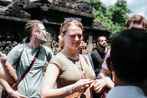 Yogyakarta: Borobudur klättring upp Selogriyo risfält vandring