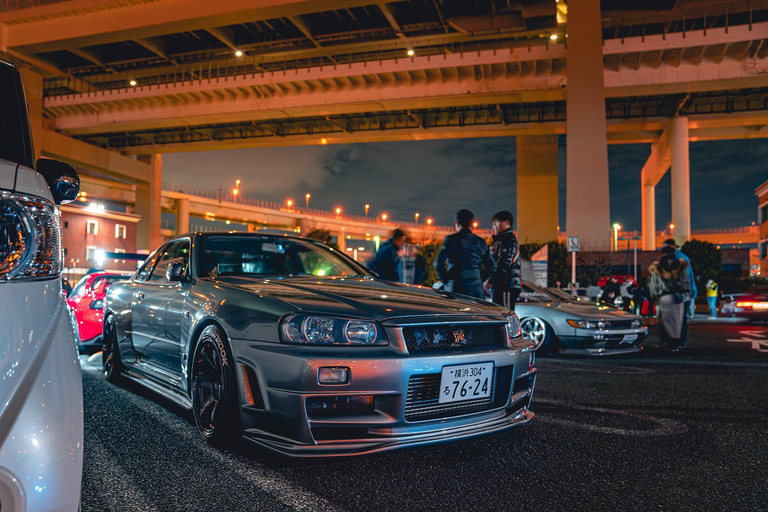 Daikoku PA and Tokyo Tour by 700HP R34 GT-R (Private Tour)