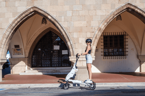 Rhodes: Explore the New and Medieval City on Trikkes Rhodes: Explore the Medieval City and Moat on Trikkes