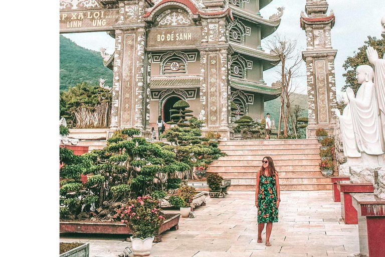 Verken Lady Buddha, Marble Mountains en Am Phu CaveGedeelde ochtendtour met lunch