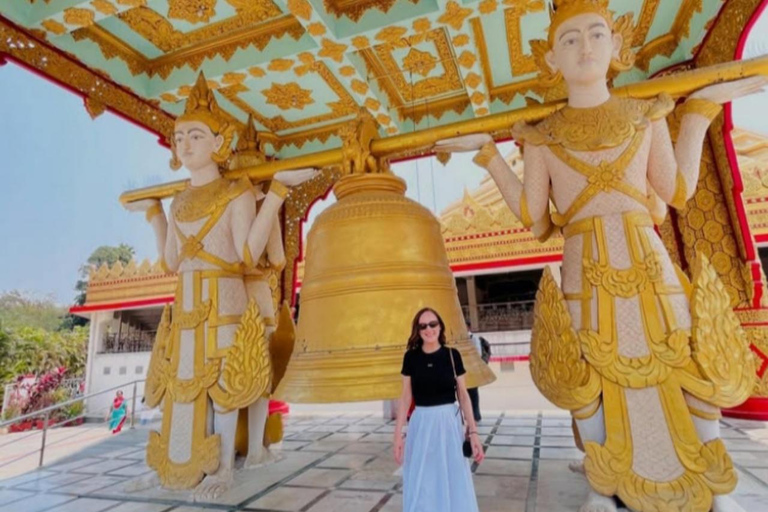 Mumbai: Kanheri Caves Guided Tour Kanheri Caves+Temple+Village+Tiger safri ( pickup & drop)