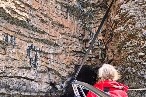 Speed Boat Tour to Blue Cave, Lady of Rocks and Mamula