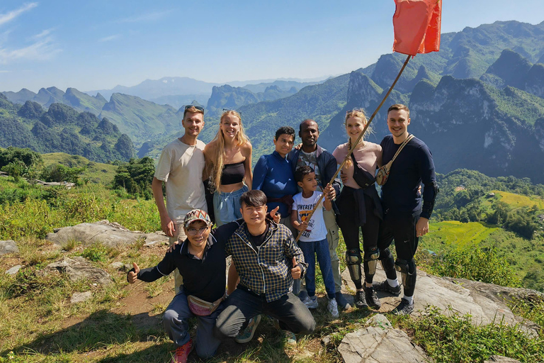 From Hanoi: Ha Giang Loop 3D2N + 2-Way Bus & Free Hostel Ha Giang Loop Tour 3D2N Ride with your Friend