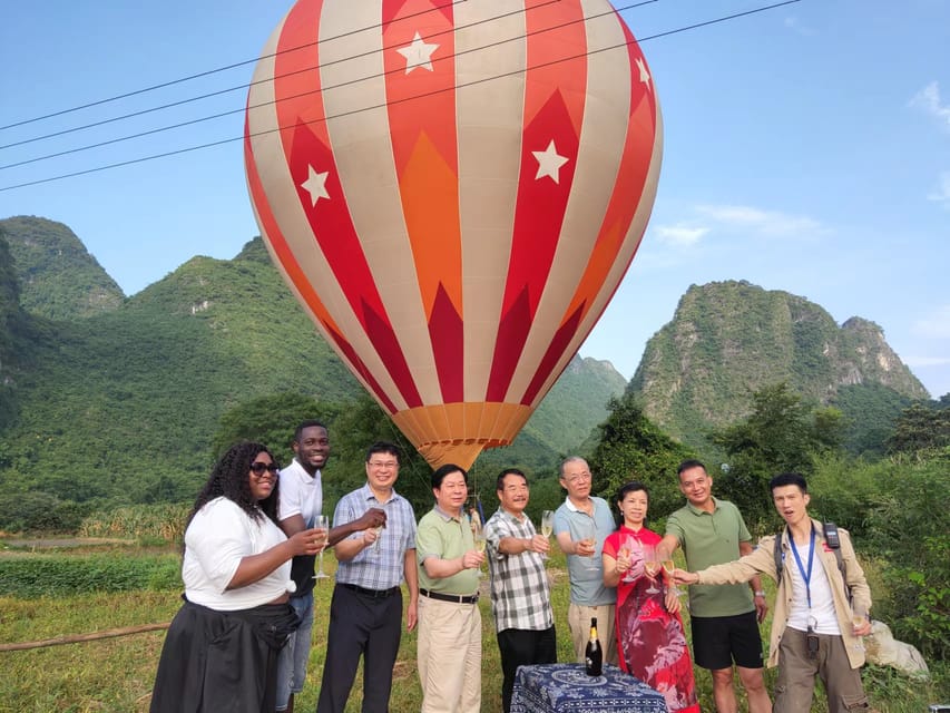 Yangshuo Hot Air Balloning Sunrise Experience Ticket - Hizvo