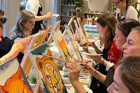 Antwerp: Sip and Paint Workshop
