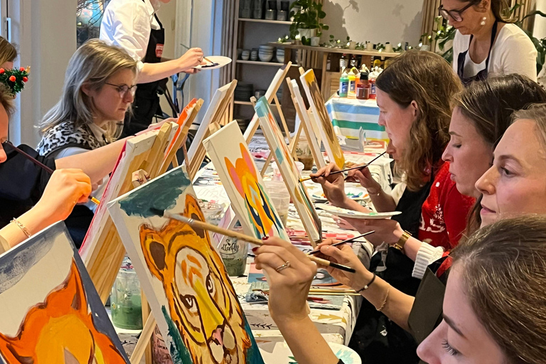 Antwerp: Sip and Paint Workshop