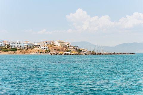 Athens: Boat Tour to Agistri, Aegina with Moni Swimming Stop Athens: Islands Sailing Trip with Meeting Point