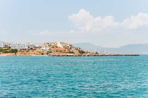 Athens: Boat Tour to Agistri, Aegina with Moni Swimming Stop