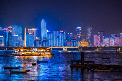 Qiantang River Night Cruise First Deck: Hall Seating