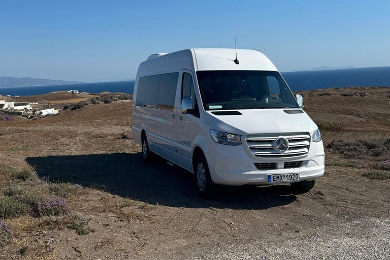 Santorini: Private Highlights 5hour Tour with Luxury Minivan