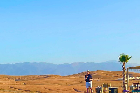 Marrakech: Abendessen und Quadbike Wüste Agafay Stars &amp; Showalles inklusive