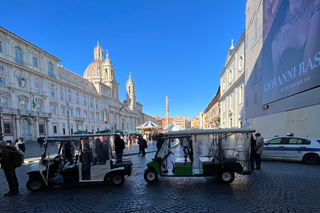 Rome: Imperial City Tour by Golf Cart with Optional Transfer