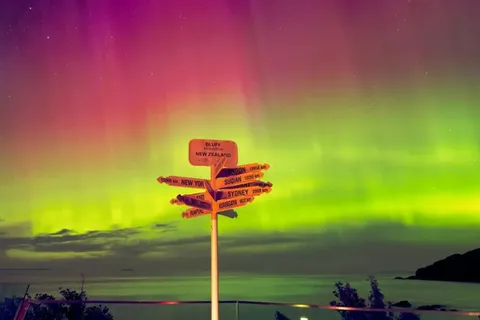 Stewart Island: Aurora Australis Southern Lights