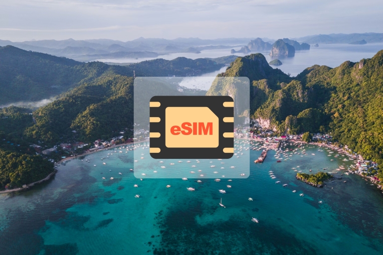 Die Philippinen: eSIM-Datenplan1GB/3 Tage für 19 Länder