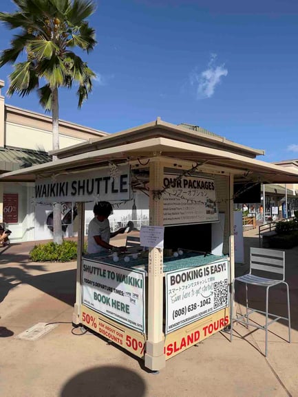 Shuttle to Premium Discount Shopping on Oahu