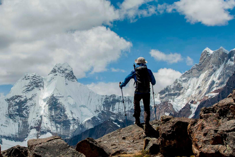 From Huaraz: 8-Day Huayhuash Trek with Guide and Camping