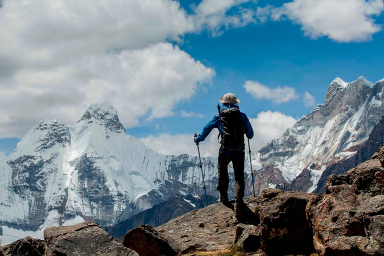 From Huaraz: 8-Day Huayhuash Trek with Guide and Camping
