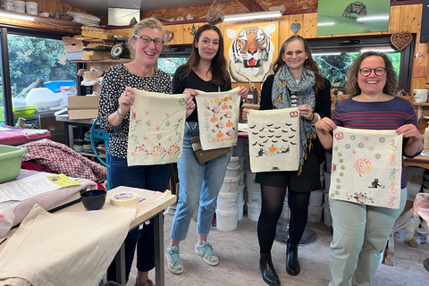 Wittisheim: Block Printing Workshop with Refreshments WITTISHEIM : Block printing workshop