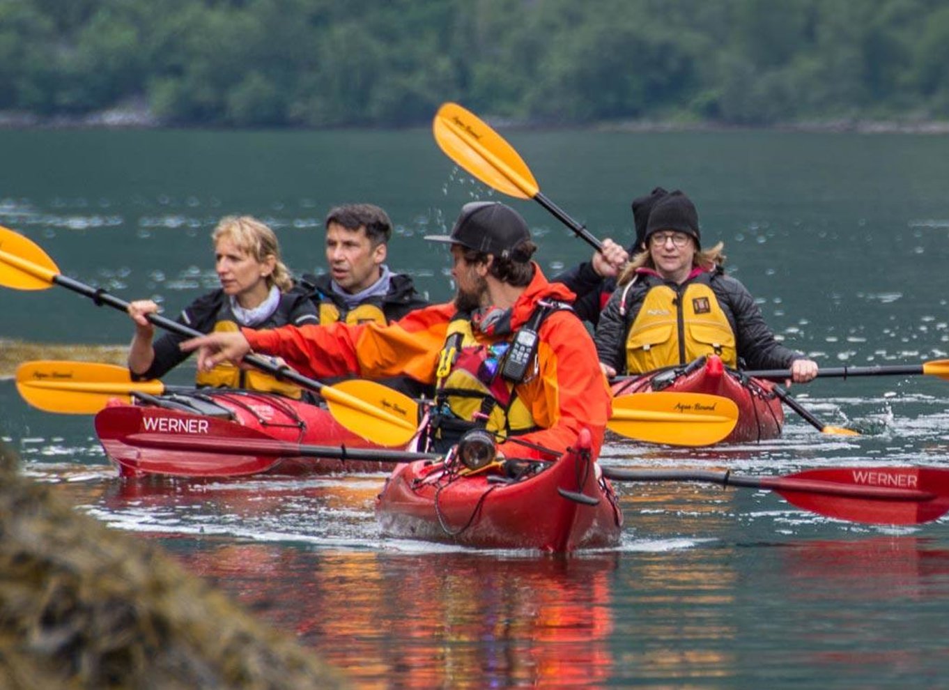 Geiranger: Kajaktur med guide